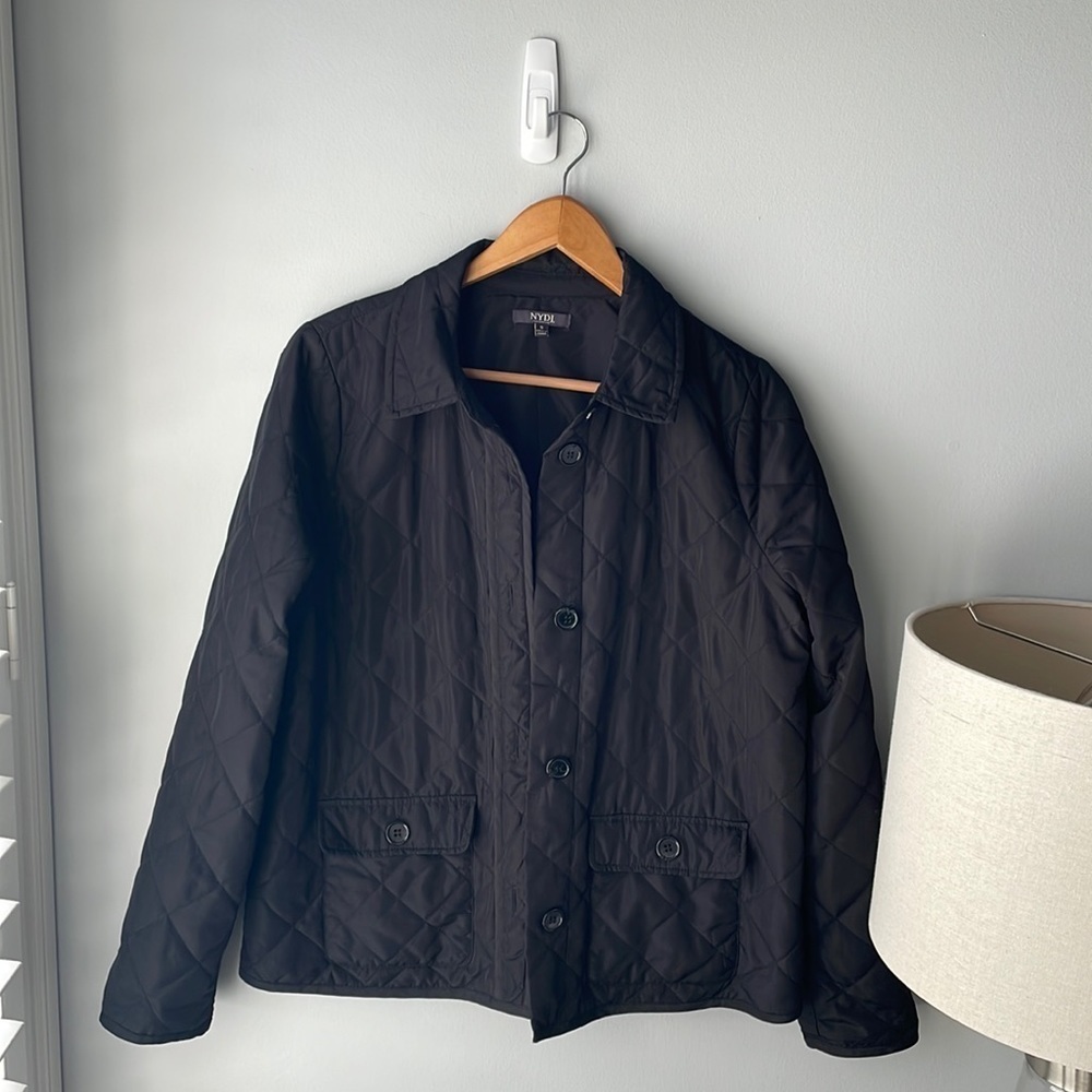 NYDJ‎ Quilted Black Jacket